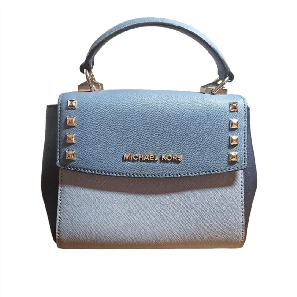 Michael Kors Mini Blue Bag - Picture 1 of 8